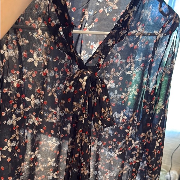 Zara Woman Floral Blouse - Picture 9 of 12